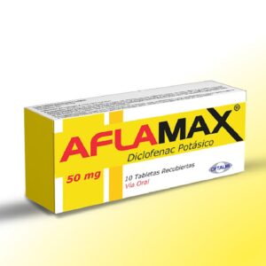 Aflamax Diclofenac Potásico 50 mg - 10 tabletas