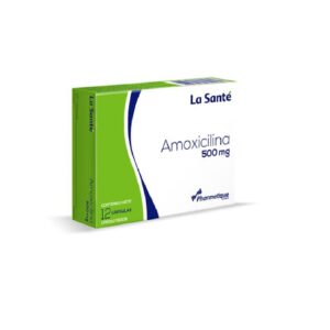 Amoxicilina 500mg la sante caja x 12 cápsula