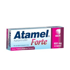 Atamel Forte 650 mg - 10 tabletas