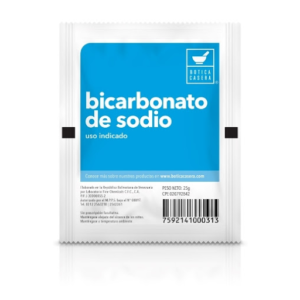 Bicarbonato de Sodio Botica Casera Sobre x 25 gr
