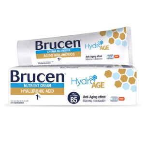Brucen crema nutritiva con ácido hialurónico 1% 80gr