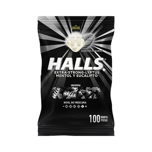 Caramelo Halls Extra Strong x 100 und