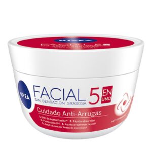 Crema facial Nivea  cuidado antiarrugas 200ml