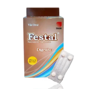 Festal Pancreatina x 4 Tabletas De Dispensador