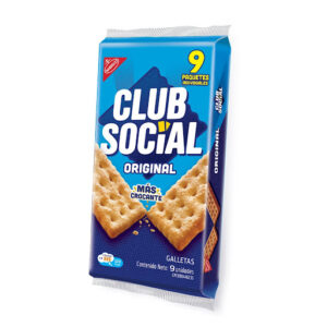 GALLETAS CLUB SOCIAL ORIGINAL X 6 UNDS