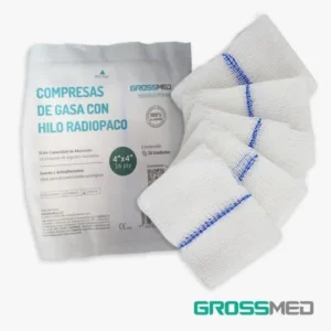 GASAS ESTERIL 4X4 GROSSMED