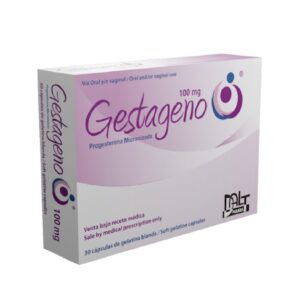 Gestageno 100 mg - 30 capsulas