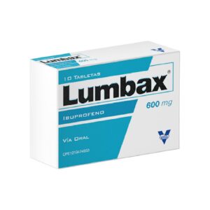 Ibuprofeno 600mg Vargas x 10 tabletas