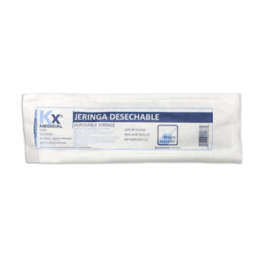 Jeringa Desechable Kx 20 Cc 21 G X1 1/2"