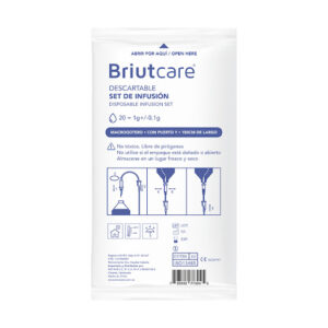 Macrogotero 20 g Set Infusion con Puerto Y Briutcare x 1 und