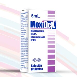Moxidex 0,5%-0,10% x5 ml solución oftalmica