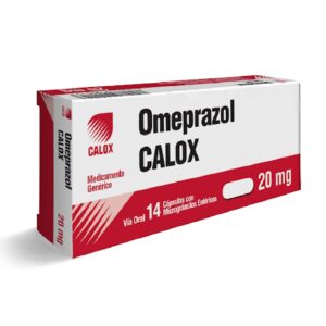 Omeprazol calox 20 mg - 14 cápsulas