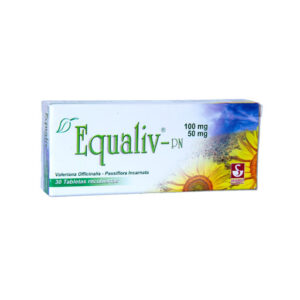 Valeriana + Passiflora 100mg/50mg Equaliv Siegfried Caja x 30 Cápsulas