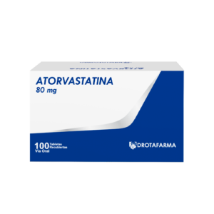 ATORVASTATINA 80MG BLISTER X10 TAB DROTOFARMA