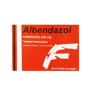 Albendazol 400Mg X 10 Tabletas De Dispensador Fahd