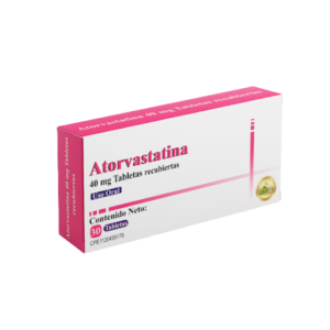 Atorvastatina 40 mg DAC Caja x 30 Tabletas