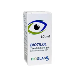 Biotilol Timolol 0.5% Solución Oftálmica X 10Ml Bioglass