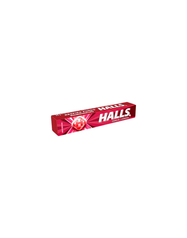 Caramelo Halls Barra Cereza x12