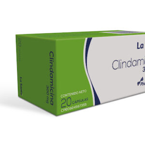 Clindamicina 300mg 20capsulas La Sante