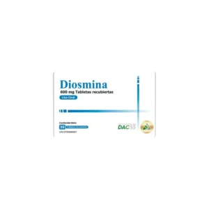 DIOSMINA TAB REC 600MG X30 DAC