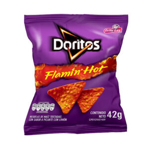 DORITOS FLAMIN HOT 42G X 12