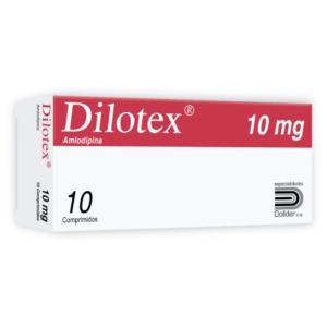 Dilotex Amlodipina 10 mg Dollder x 10 Comprimidos