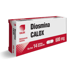 Diosmina 600 mg Calox Caja x 14 Tabletas
