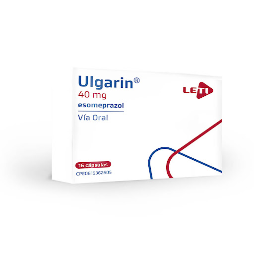 Esomeprazol 40 mg Ulgarin Leti Caja x 16 Cápsulas