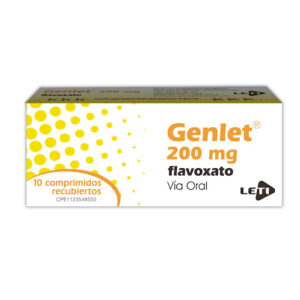 Flavoxato 200 mg Genlet Leti Caja x 10 Comprimidos