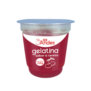 Gelatina Los Andes Cereza x 125 gr