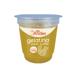 Gelatina Los Andes Piña x 125 gr