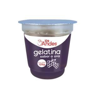 Gelatina Los Andes Uva x 125 gr