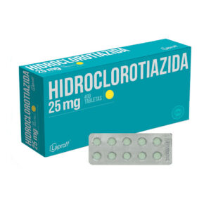 Hidroclorotiazida 25 mg Laproff NAUTICA Blíster x 10 Tabletas