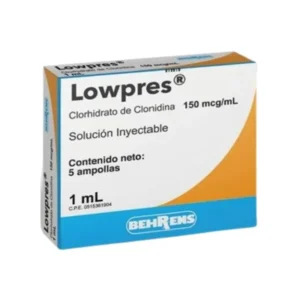 LOWPRES SOL INY 150MCG/ML X5 BHR