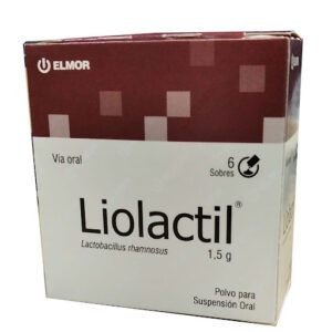 Lactobacillus Rhamnosus 1,5g Liolactil Elmor Polvo Para Suspensión Oral x 6 Sobres