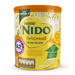 Leche Nido Forticrece Deslactosada 800Gr