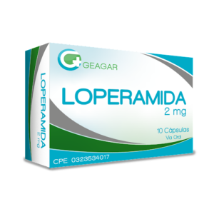 Loperamida 2 mg Geagar Caja x 10 Tabletas