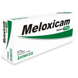 Meloxicam Kimiceg 15Mg X 10 Tabletas