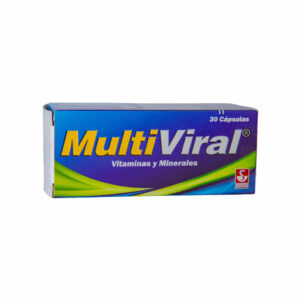 Multivitamínico Multiviral Siegfried Caja x 30 Cápsulas