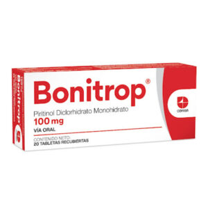 Piritinol Diclorhidrato Monohidrato 100 mg Bonitrop Cofasa x 20 Tabletas