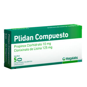 Plidan Compuesto 10mg 5comprimidos Lisina-Propinox Megalabs