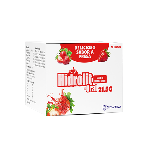 SALES DE REHIDRATACION ORAL SOBRE 21.5GR FRESA HIDROLIT