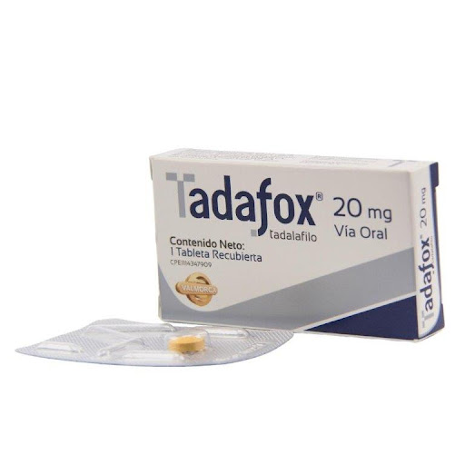 Tadalafilo 20mg Tadafox Caja x 1 Tableta Recubierta