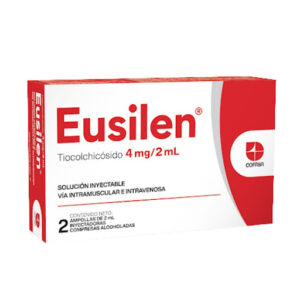 Tiocolchicosido 4mg/2ml Eusilen Cofasa Caja x 2 Ampollas