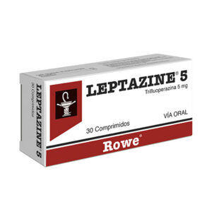 Trifluoperazina 5 mg Leptazine Rowe MEGALABS Caja x 30 Comprimidos