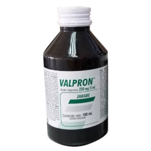 Valproato Sódico 250mg/5ml Valpron Laboratorios Farma Jarabe x 180 ml