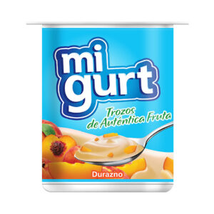 Yogurt Migurt Fruta Durazno x 125 gr